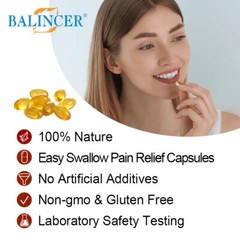 Articular Cartilage Bee Venom 120 Softgels Bone Joint Knee Pain Plantar Fascitis