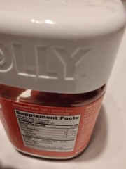 Olly Probiotic + Prebiotic Dietary Supplement – 30 Gummies, Peachy Peach