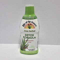 Lily of the Desert Aloe Herbal Detox Formula 32 fl. oz Each (Pack of 2)