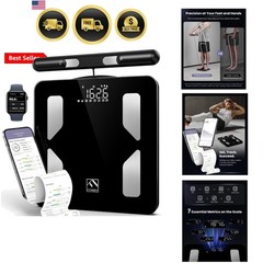 Smart Scale for Body Weight, Body Pod Scale [2026 Upgraded], 8-Electrode Body…