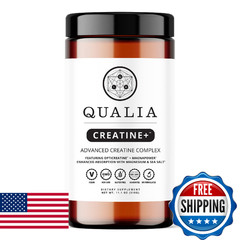 Qualia Creatine | Advanced Creatine Complex | 2 Sources + Magnesium | Optimized