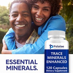 120pcs Trace Minerals Enhanced Complex-Zinc-Complete 70 Nutrients, Immune Health