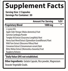 GlykoNex Gluco Capsules Blood Health Support Dietary Supplement 60 Capsules