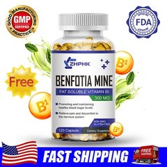 Phenylfluorothiamine 300mg vegetarian capsule vitamin B1 help urinary frequency