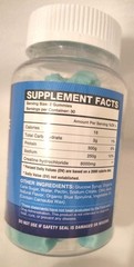 Creatine Monohydrate 8000 MG 60 Compound Berry Gummies Exp 8-2-2026