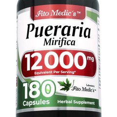 FITO MEDIC’S Lab | pueraria mirifica |180 Capsules | 180 Count (Pack of 1)