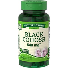 Nature’s Truth Concentrated Extract Black Cohosh Supplement Capsules 100 Count