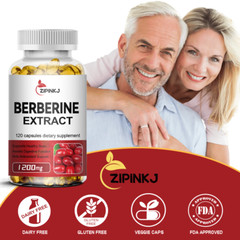 Berberine HCL | Resveratrol Supplement Natural Antioxidant, Blood Sugar Support