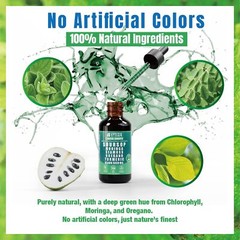 Soursop Graviola Liquid Drops Supplement with Sea Moss Moringa Turmeric Black
