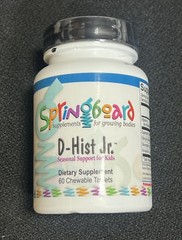 D-Hist Jr Springboard seasonal Support For Kids , 60 Tablets , exp : 09/2026