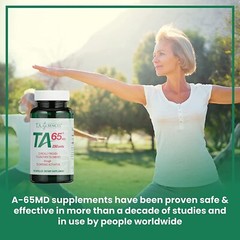 TA-65 90 Caps 250U 1 Bottle by TA Sciences/Free Peptides Serum Gift /Free Ship