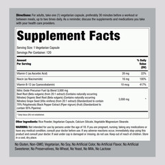 Nitric Oxide Beet Root Capsules | With Nitrates | 120 Count | by Fitness Labs