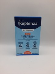 Replenza GLP-1 Support Daily Nutritional Supplement 60ct Exp. 08/26