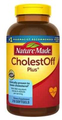 Nature Made Cholest-Off Plus, 210 Softgels Cholestrol EXP 06/2026 FREE SHIP