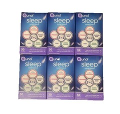 6x Qunol Sleep Support Complex 5:1 Time Release Melatonin 30ct exp 03/26
