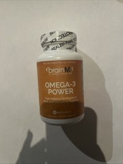 BrainMD Omega-3 Power High Potency for Brain & Circulatory Support 60 Softgels