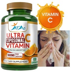 Vitamin C High Absorption Supplements Immune Support fast shipping 2 bottles