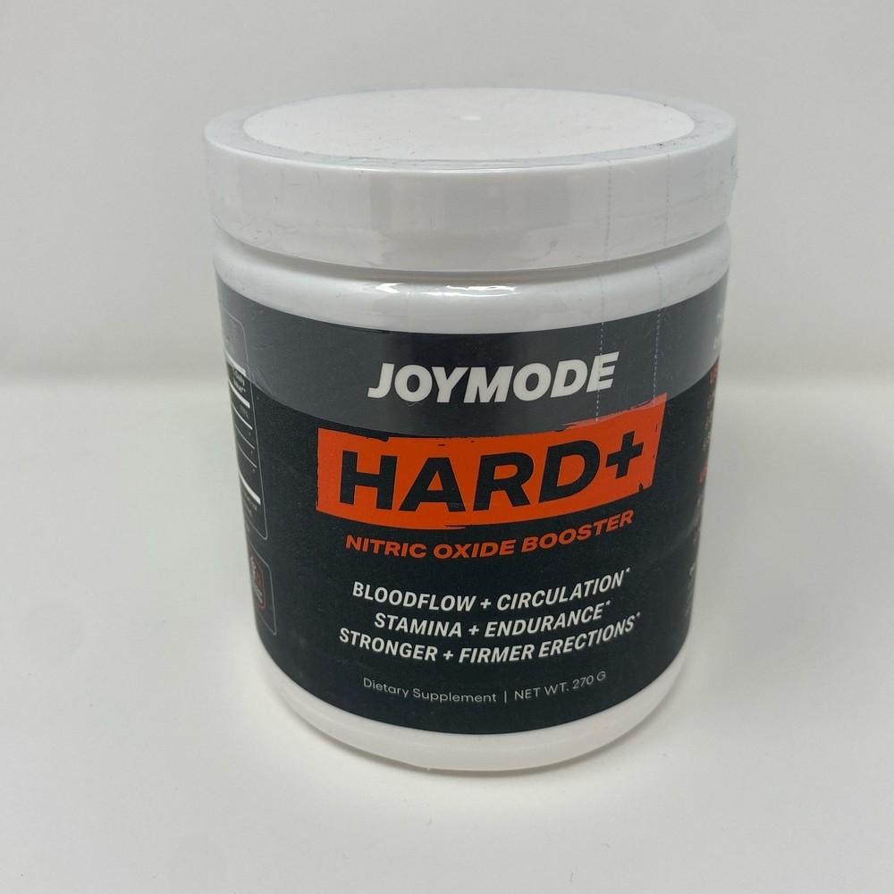 JOYMODE HARD+ Nitric Oxide Booster Lemon Powder 270g Jar 30 Servings