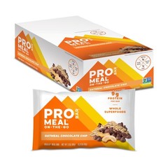 PROBAR MEAL Bar – Plant Based Meal 1 Count (Pack of 12), Multicolor