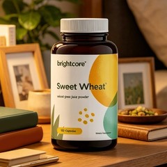 Brightcore Nutrition Sweet Wheat, Ready-to-Drink Athletic Greens, Super Greens