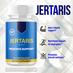 (5 Pack) Jertaris Pills Advanced Prostate & Bladder Support Formula 300 Capsules