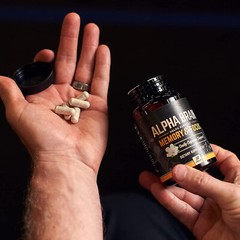 Brain Alpha Memory And Focus 60 Capsules Supplement For Men & Women