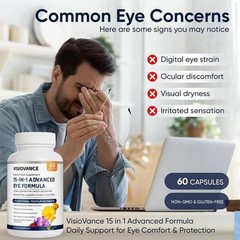 15 Formula In 1 Advanced Eye Formula – Neurobella Eye VisioVance With All 3 C…