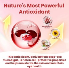 Astaxanthin 12mg 120 Softgels, 4 Month Supply,Triple Strength,Non-GMO,Eye Health