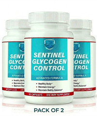 Sentinel Glycogen Control Capsules, Advanced Blood Support Pack of 2