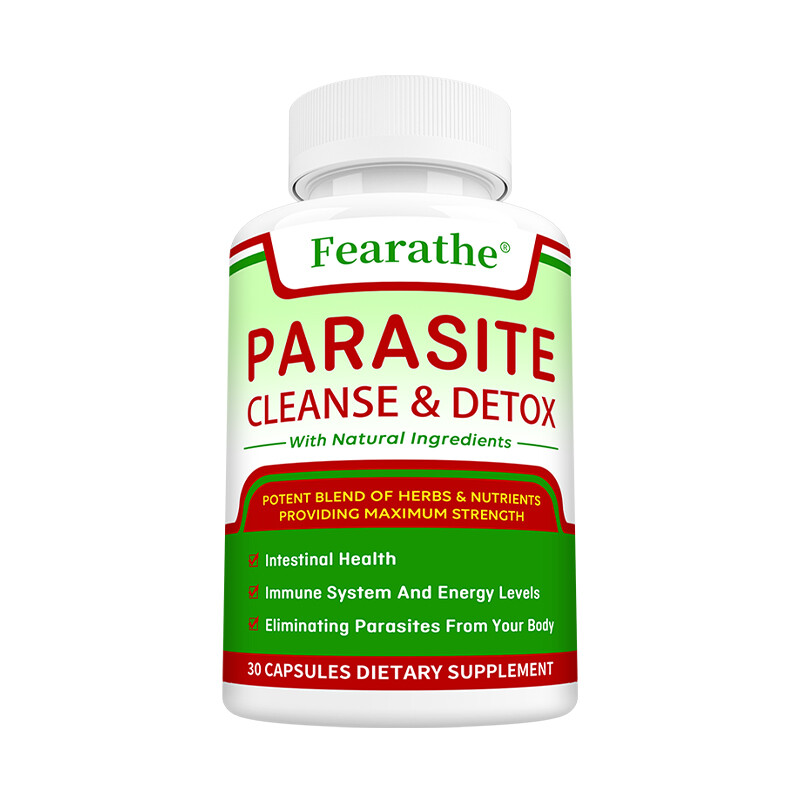 PARASITE DETOX BODY CLEANSE Complex Anti- PARASITE Support Cleanse Capsules