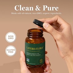 LateroFlora Probiotic 60 count by Global Healing Center