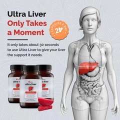 UpWellness Ultra Liver Supplement for Liver Health & Gallbladder Support -3Pack