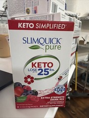 Slimquick Pure 3x Extra Strength Mixed Berry Drink Mix for Women to Help Achieve