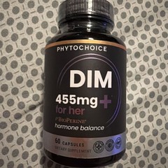 Phytochoice DIM (Diindolylmethane) 350mg w/ Bioperine & Brocolli Extract 60 Days