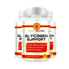3-Pack Sweet Restore Glycogen Support to Regulate Blood Pressure – 180 Capsules