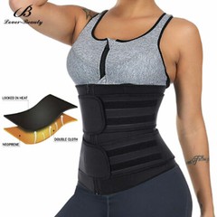 Women Abdomen Fat Burner Body Shaper Waist Trainer Sauna Suit Sweat Weight Loss