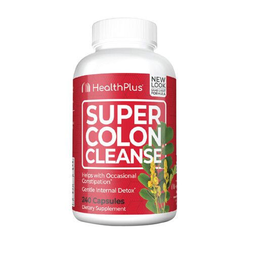 Super Colon Cleanse 240 Caps By Health Plus