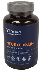90 CAPSULES Vthrive Neuro Brain Memory & Focus Cognitive Support EXP 12/26