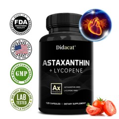 Astaxanthin Powerful Antioxidant Support 24mg Support Cardiovascular Health