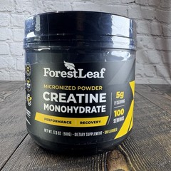 Forest Leaf Pure Micronized Powder Creatine – Strength & Energy – 100 servings