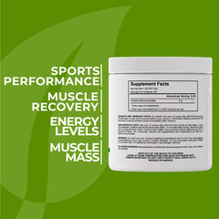 CREATINE Monohydrate Powder – Muscle Development, Enhanced Strength – 60 Serving