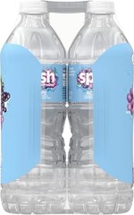 SPLASH REFRESHER Flavored Water Bottles, Acai 16.9 Fl Oz (Pack of 6), Clear