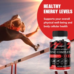 Multivitamin/Multimineral Supplement with Zinc Complex, Boost Energy, Immune