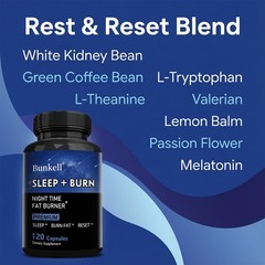Sleep+Burn Night Time Fat Burner,Weight Management,Sleep Health