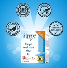 Lower High Blood Pressure Levels, Reduce Hypertension Herbal Treatment 60 Pills