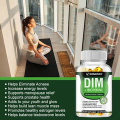 DIM(Diindolylmethane) 910mg – Menopause, PCOS, Supports Hormonal Balance & Detox