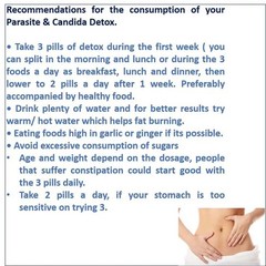 Potent Candida Cleanse With support & Detox Yeast Natural Herbs – 100 Capsules