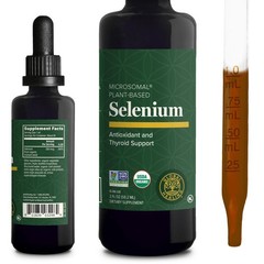 Global Healing Center Selenium 200mcg, Selenium Supplement Drops with Organi…