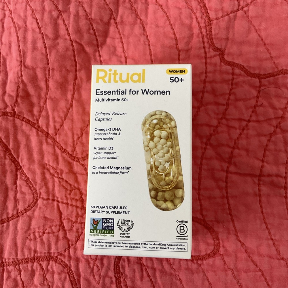 Ritual Essential for Women Multivitamin 50+ 60 Vegan Capsules 04/27