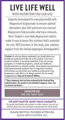 Magnesium + Ashwagandha Supplement, 325 mg with Magnesium Glycinate for Muscle R